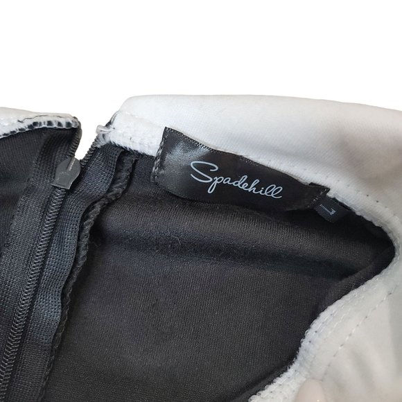 Black Velvet large White Collar Mini Dress Goth Punk Wednesday Addams halloween - Picture 4 of 7